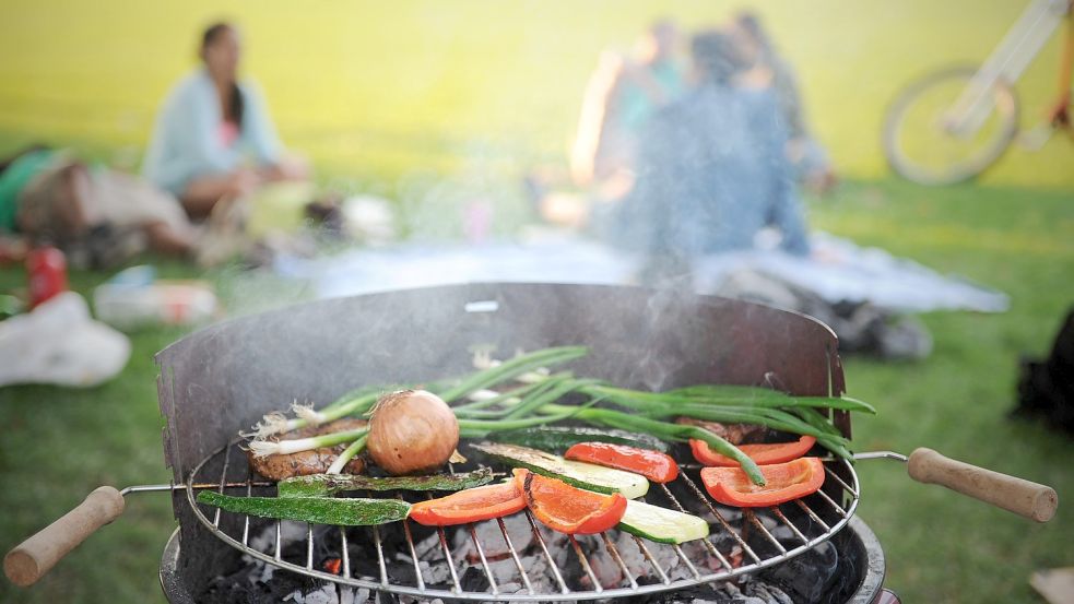 Nicht nur der Trend hin zu vegetarischer oder veganger Kost, sondern auch die vielen Möglichkeiten der Zubereitung in verschiedenen Grillgeräten lassen das Fleisch auf dem Grill immer häufiger zur Nebensache werden. Foto: dpa