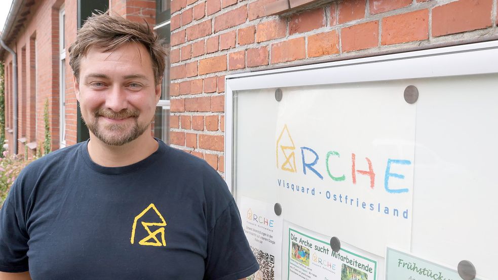 Malte Mand leitet die "Arche Visquard". Auch er sucht noch Unterstützung für das Angebot. Foto: Hock