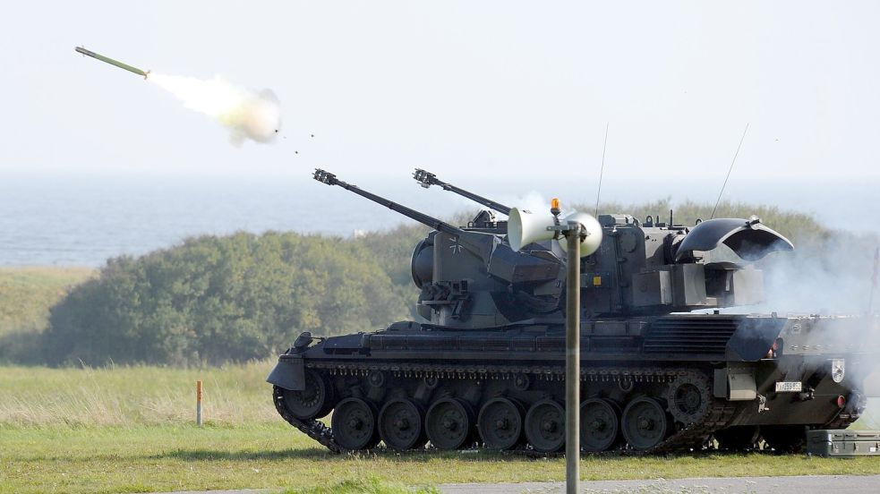 Flugabwehrpanzer Gepard Foto: dpa