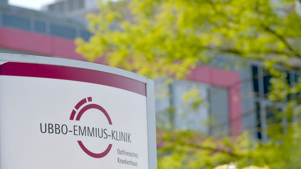 Die Auricher Ubbo-Emmius-Klinik ist eine von drei defizitären Kliniken, die eine Trägergesellschaft des Landkreises Aurich und der Stadt Emden betreibt. Foto: Ortgies