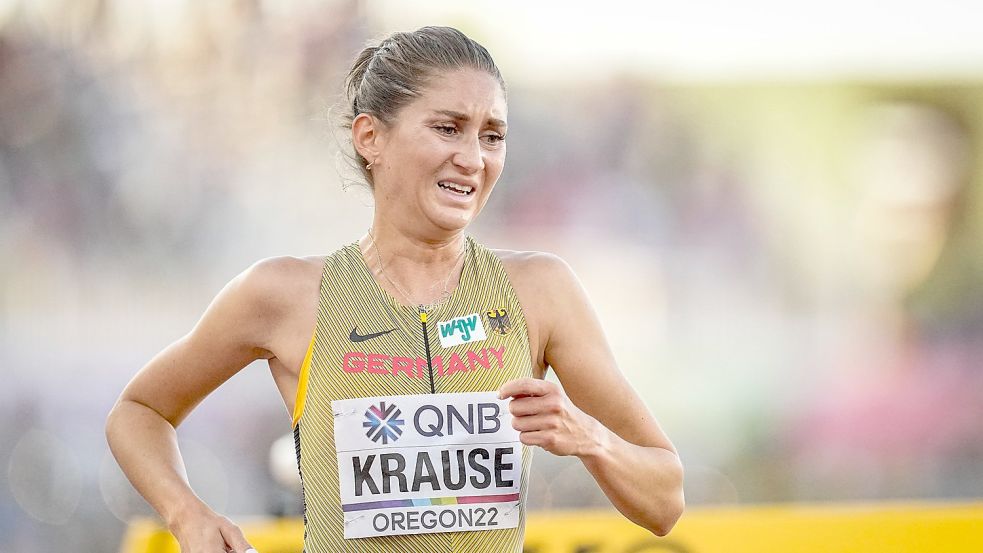 Hindernis-Läuferin Gesa Krause wird verletzungsbedingt nicht bei der EM in München an den Start gehen können. Foto: Michael Kappeler/dpa