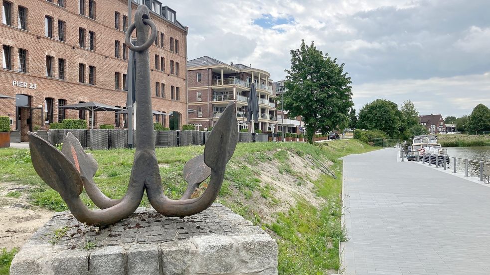 Vieles ist schon geschehen zwischen Ledastraße und Hafen. Doch könnte es in Zukunft noch mehr werden. Foto: Kierstein