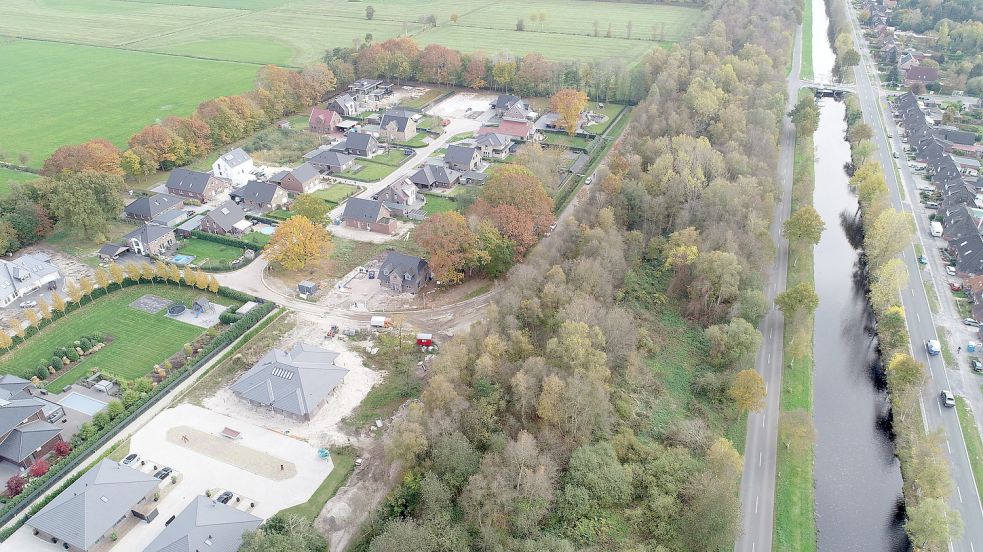 Im heute fast vollständig mit Wohnhäusern bebauten Georgspark erinnert nichts mehr an die Kaserne, die einst an der Mullberger Straße stand. Foto: Stulken