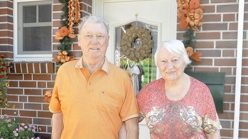Rudolf und Frieda Behrends sind seit 65 Jahren verheiratet. Foto: Wolters