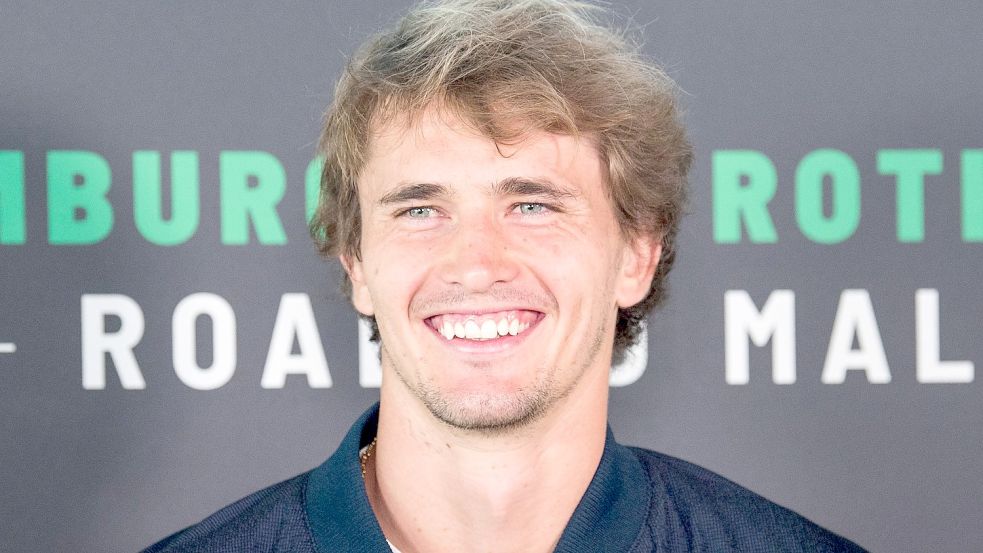 Will beim Davis Cup in Hamburg aufschlagen: Alexander Zverev. Foto: Daniel Bockwoldt/dpa
