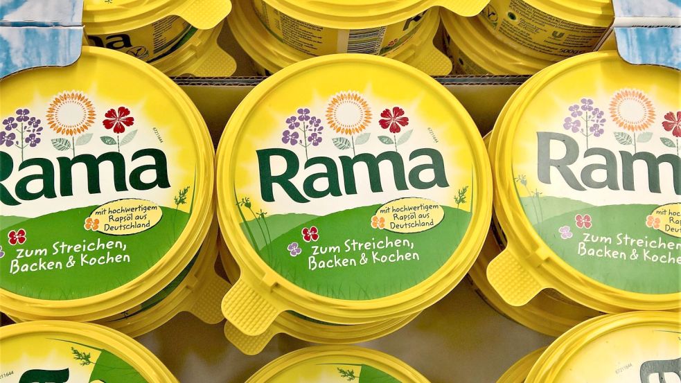 Laut Verbraucherschützern ist Rama-Margarine durch Füllmengenreduzierung um 25 Prozent teurer geworden. Foto: Segerer/imago images