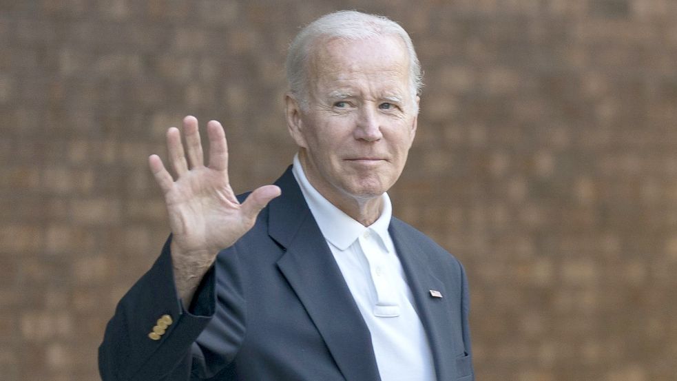 US-Präsident Joe Biden kann mit dem verabschiedeten Klimapaket einen Erfolg verbuchen.. Foto: Ceneta/AP/DPA