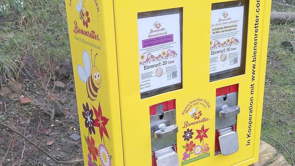 So sehen sie aus: die Bienenautomaten, die auf Borkum nun aufgestellt werden. Foto: Tierschutzverein Borkum