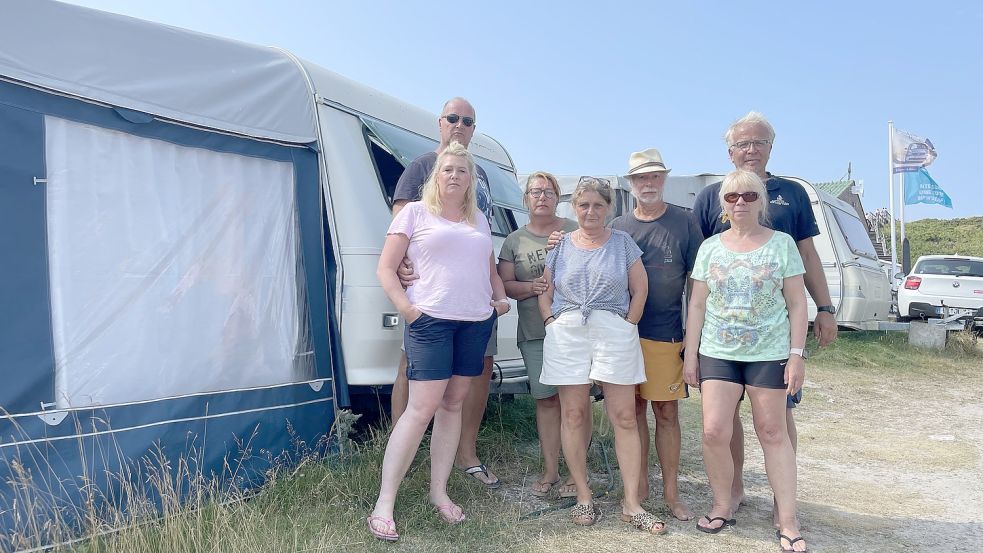 Die Verträge der Dauercamper laufen im Oktober aus. Danach bekommen sie keine neuen. Wenn sie wollen, können sie einen Platz auf der Warteliste kriegen. Foto: Anna Goldbach