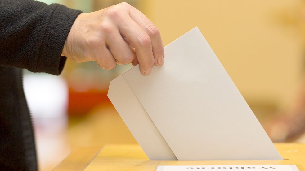 Bei der Landtagswahl gibt es in der Stadt Leer insgesamt 27 Wahllokale. Foto: Christian Schwier - Fotolia