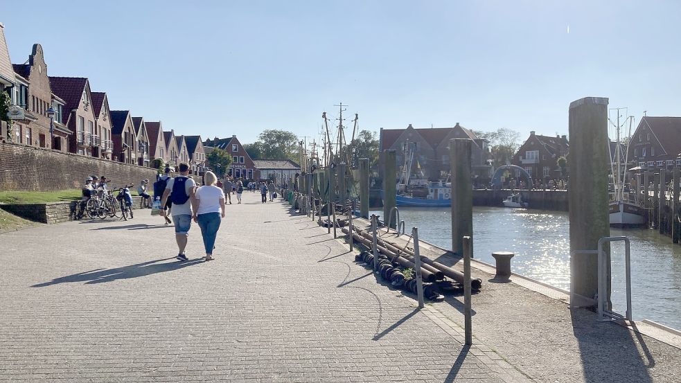 Der Küstenort Neuharlingersiel ist bei Urlaubern und Hauskäufern beliebt. Foto: Oltmanns/Archiv