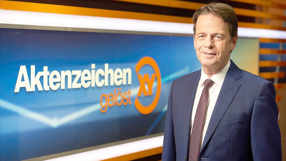 Aktenzeichen XY: Rudi Cerne freut sich über mehr als 400 Hinweise. Foto: ZDF