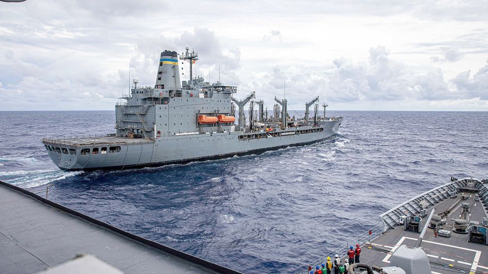 Zwei Kriegsschiffe der USA haben die Taiwanstraße durchquert. Foto: dpa/ZUMA Press Wire Service/U.S. Navy (Symbolbild)