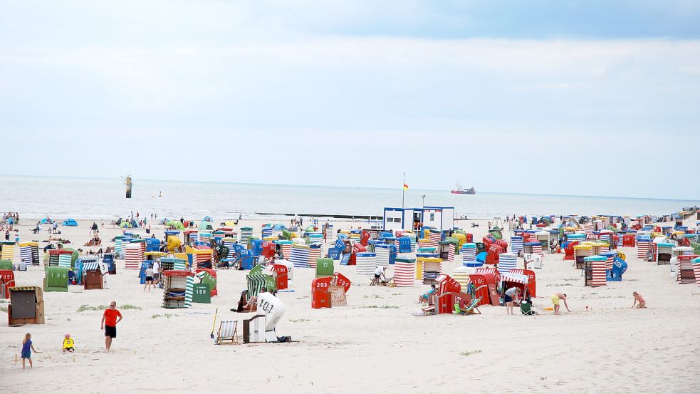 Im Sommer zieht es die Gäste an den Strand. Aber womit kann man sie in der Vor- und Nachsaison auf die Insel locken? Foto: Ferber