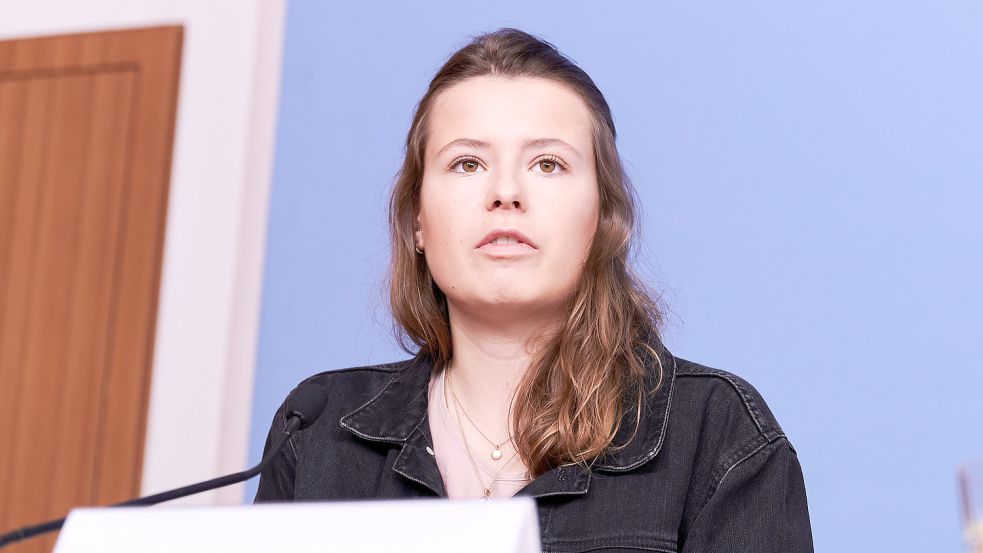 Luisa Neubauer lässt sich nichts gefallen. Foto: dpa/Annette Riedl