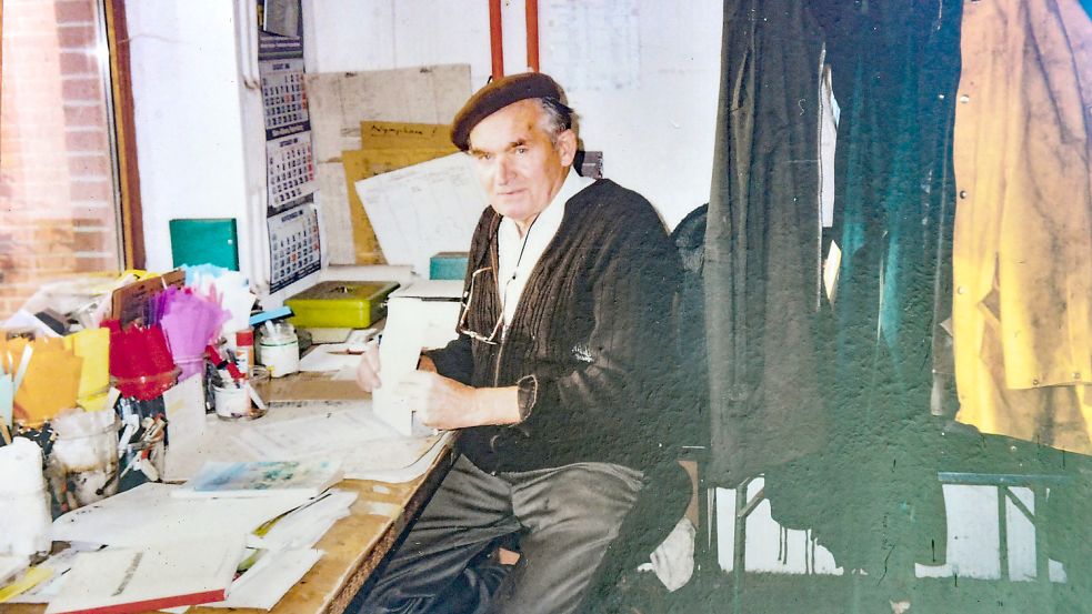 Ernst Pagels in seinem Betrieb. Foto: Archiv