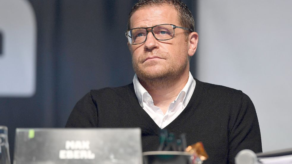Wird von der Gladbacher Fanszene hart für seinen Wechsel nach Leipzig angegangen: Max Eberl. Foto: imago/Revierfoto