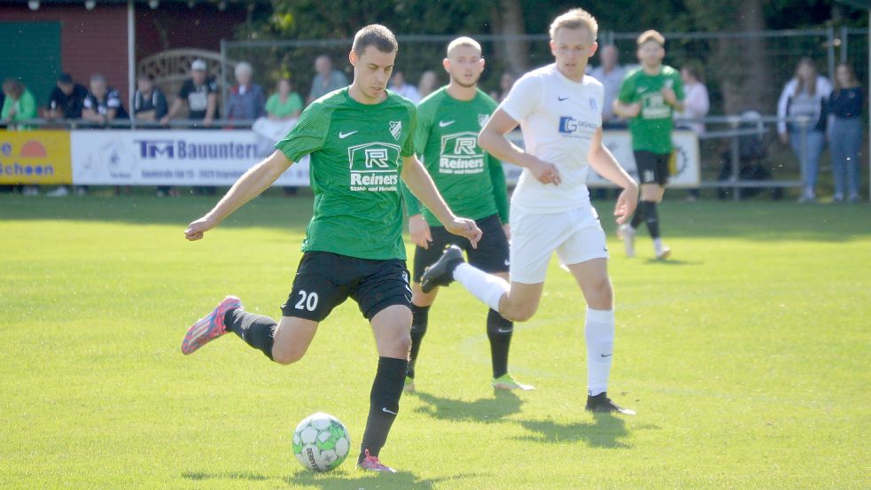 Michael Olbrys könnte wieder als Verteidiger zum Einsatz kommen. Foto: Weers