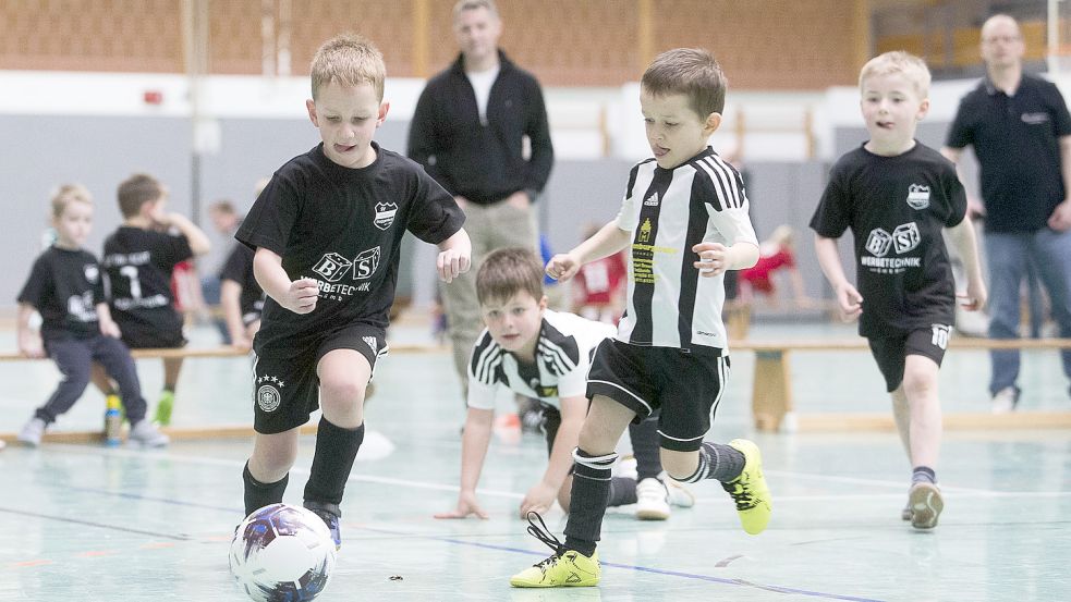 Letztmals fanden in Ostfriesland in der Winterrunde 2019/2020 Kreismeisterschaften in der Halle statt. Archivfoto: Doden