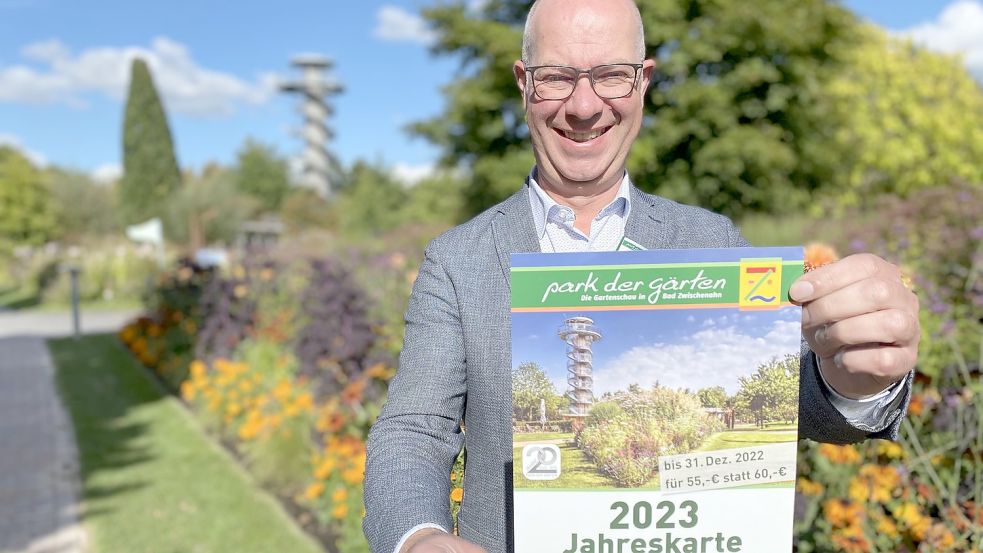 Im Park der Gärten freut man sich auf die neue Saison. Foto: Parkverwaltung