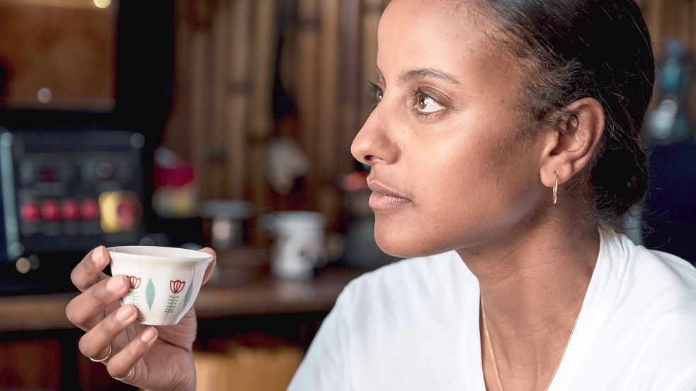 Sara Nuru handelt mit fair produziertem Kaffee. Foto: nuruCoffee