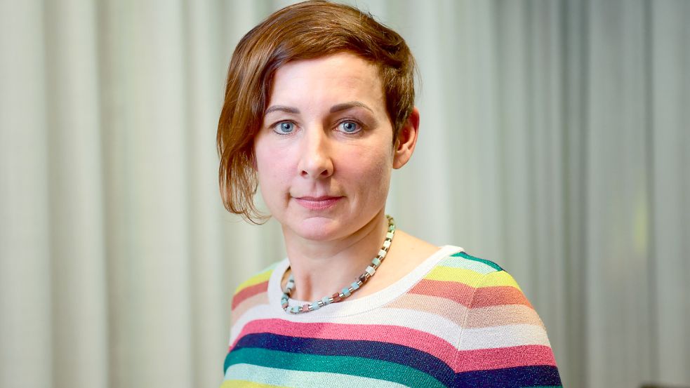 Schriftstellerin Juli Zeh hat sich im „Spiegel-Spitzengespräch“ zum Ukraine-Krieg geäußert. Foto: dpa/Soeren Stache