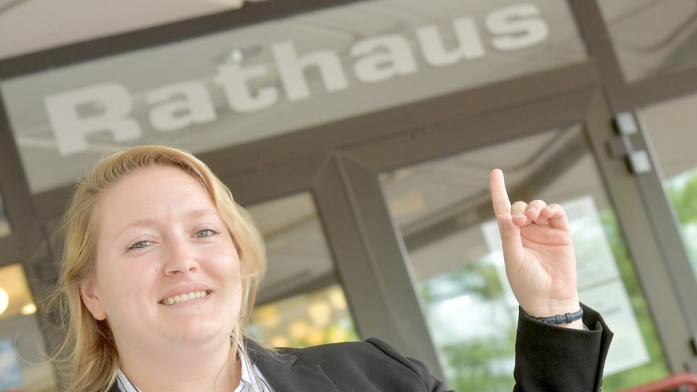 Laura Rothe wird zum 1. Juli 2023 Vize-Chefin im Auricher Rathaus. Foto: Archiv/Ortgies