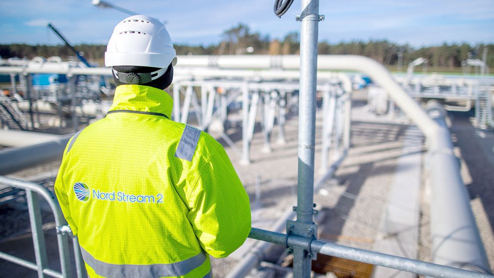 Die Anlandestation für Nord Stream 2. Foto: dpa-Zentralbild