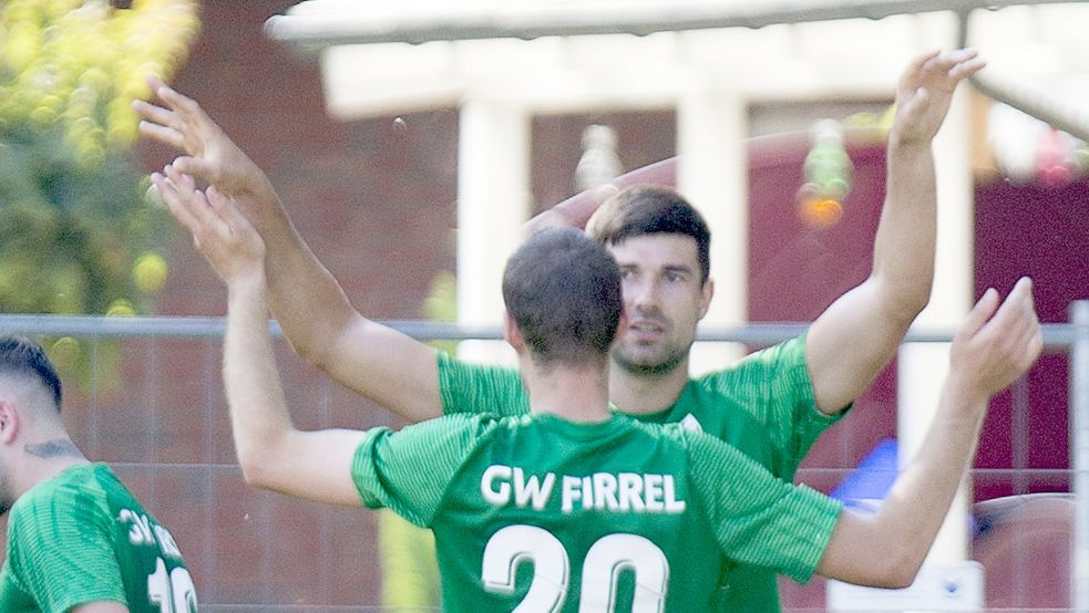 Grün-Weiß Firrel feierte in erst acht Spielen bereits 20 Treffer und möchte gegen Bevern nachlegen. Foto: Doden