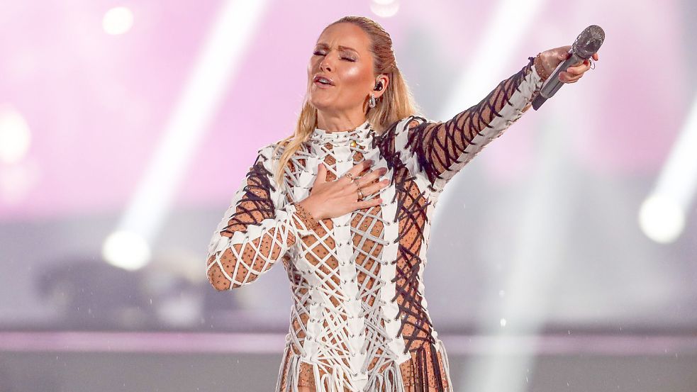 Das Helene Fischer-Konzert für den 1. Weihnachtstag ist abgesagt. Foto: Imago Images/osnapix