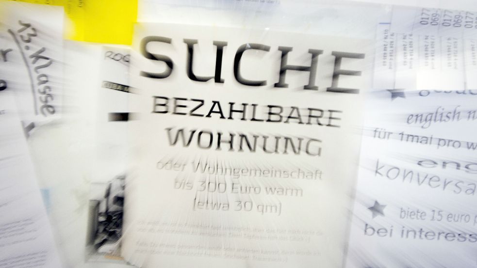 Bezahlbarer Wohnraum, gerade für Studierende, ist schwierig zu finden. Foto: Frank Rumpenhorst/DPA