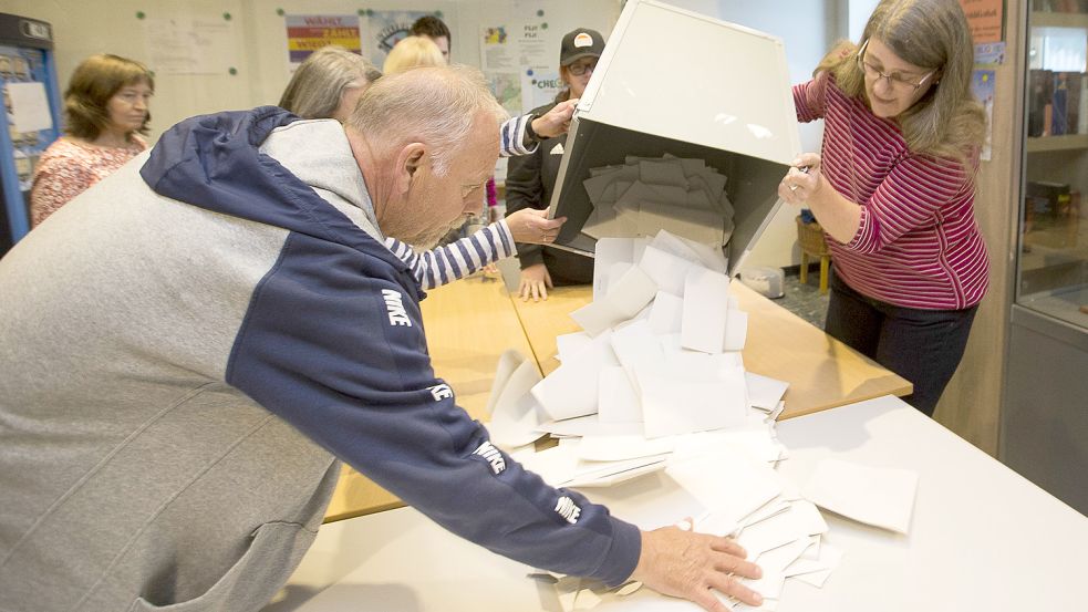 Viele Stimmen im Wahlkreis Emden-Norden gingen am Sonntag zur AfD. Foto: J. Doden