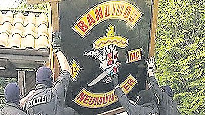 Die Bandidos klagen gegen das Verbot des Vereins in Neumünster. Foto: dpa