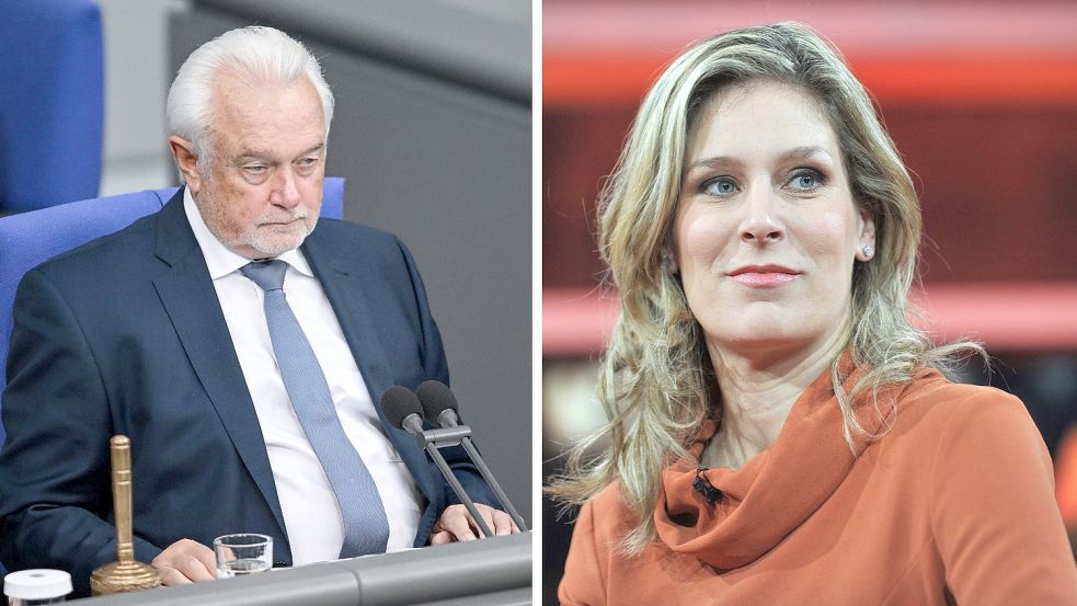 Silvana Koch-Mehrin wurde als junge FDP-Politikerin von Wolfgang Kubicki angebaggert. Foto: dpa (2)/Paul Zinken/Britta Pedersen/Eigene Collage