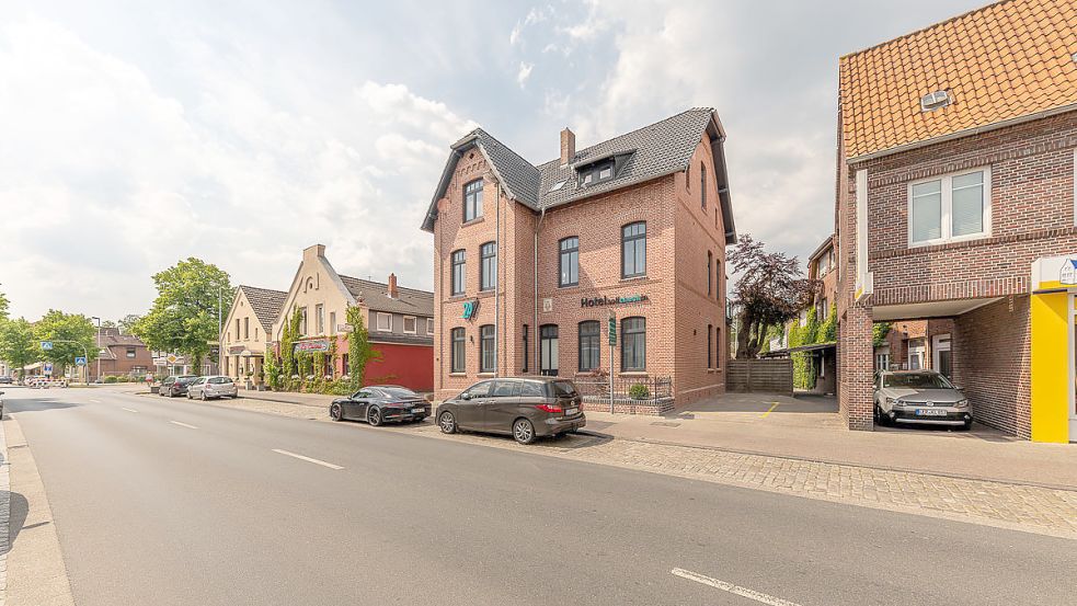 Das erste Self-Check-in-Hotel Leers steht in der Bremer Straße. Foto: privat