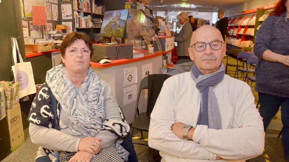 Marlen und Uwe Queck aus Frankfurt am Main gehörten am Sonnabend ebenfalls zu den Besuchern. Foto: Hillebrand