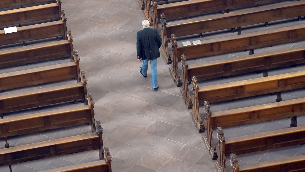 Auch in Ostfriesland verlieren die Kirchen an Mitgliedern. Foto: Dedert/DPA