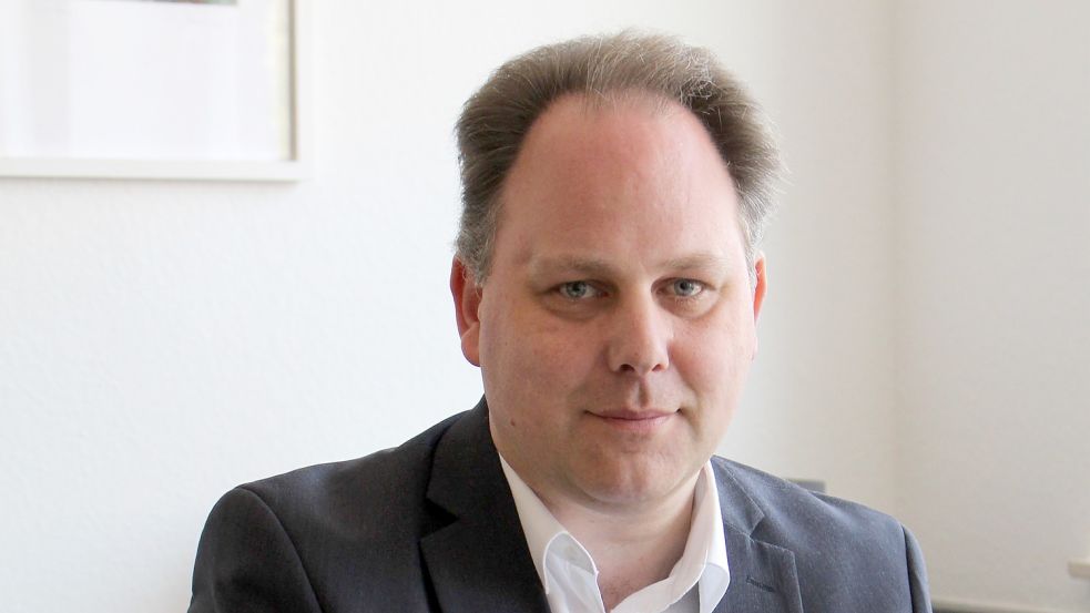 Esens' Samtgemeindebürgermeister Harald Hinrichs. Foto: Oltmanns