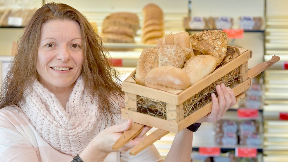 Gertha Jünke ist Chefin in der Bäckerei Behmann. Foto: Ortgies/Archiv