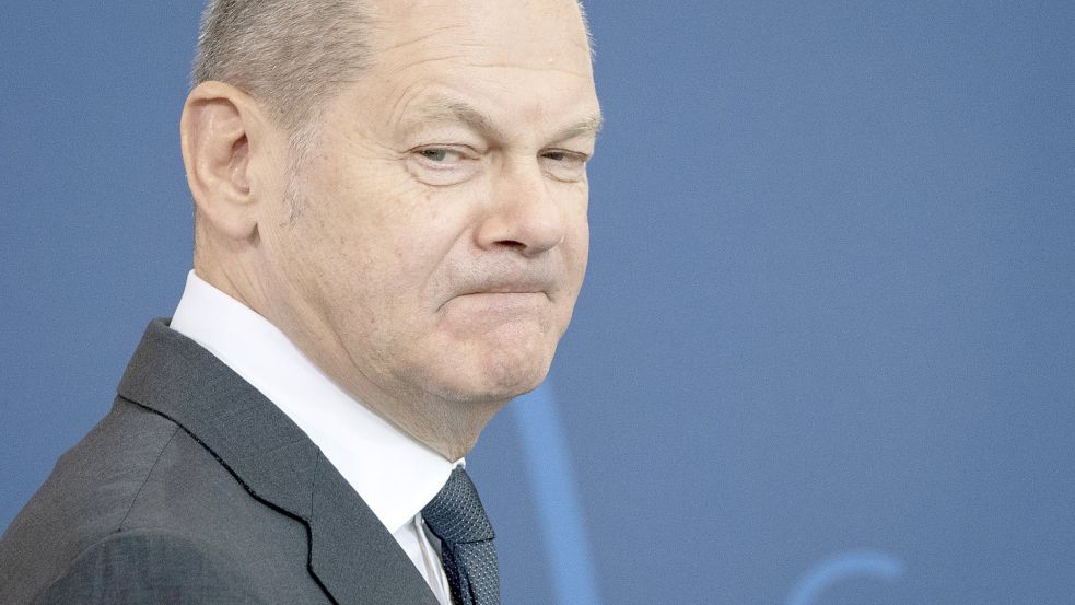 Olaf Scholz erntet viel Kritik, findet sich selbst als Bundeskanzler aber super. Foto: IMAGO/Chris Emil Janssen