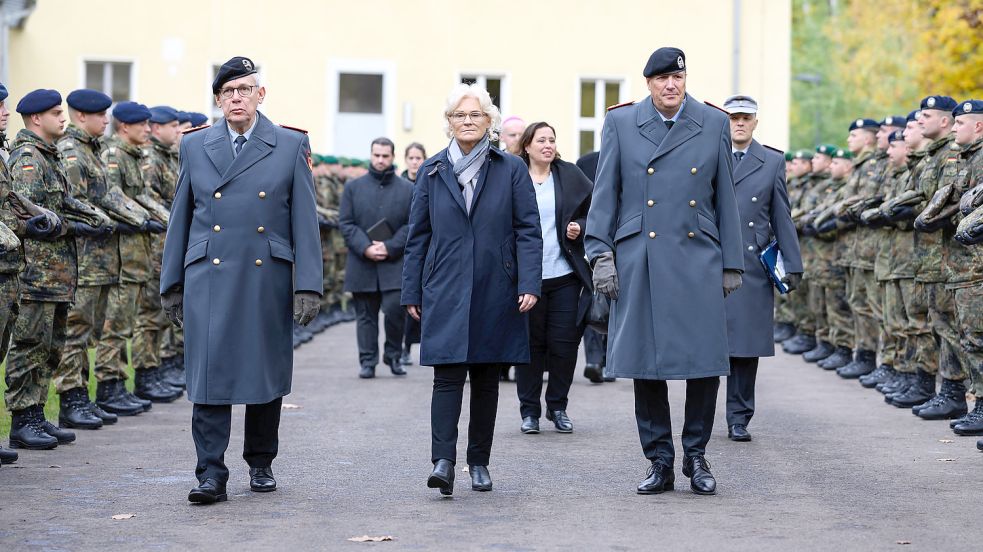 Verteidigungsministerin Christine Lambrecht ist unter anderem für die Bundeswehr zuständig. Foto: Bernd von Jutrczenka
