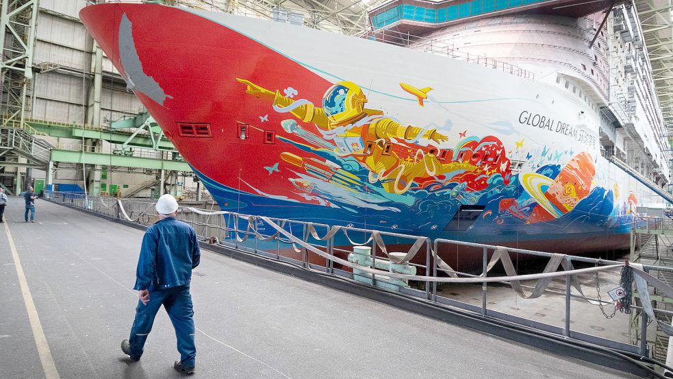 Soll an den Disney-Konzern verkauft werden: die Global one aus Wismar Foto: Volker Bohlmann