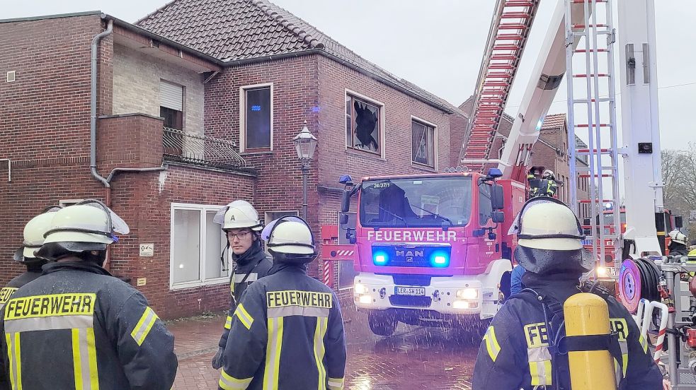 Die Einsatzkräfte sind die Westerstraße gerufen worden. Foto: Wolters