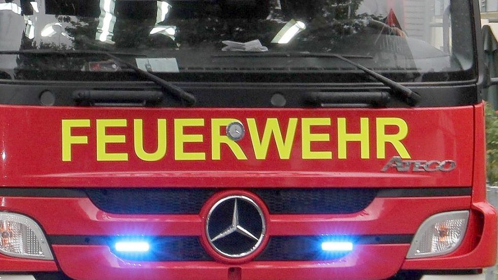 Die Feuerwehr rückte am zu einer Übung in Bunde aus. Symbolfoto: Pixabay