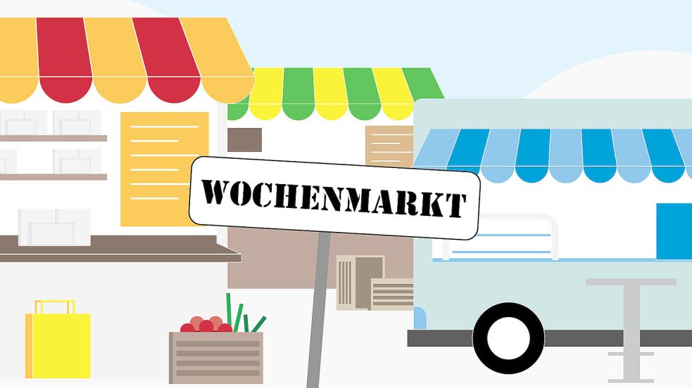 Wochenmärkte bieten oft hochwertige Produkte aus der Region.