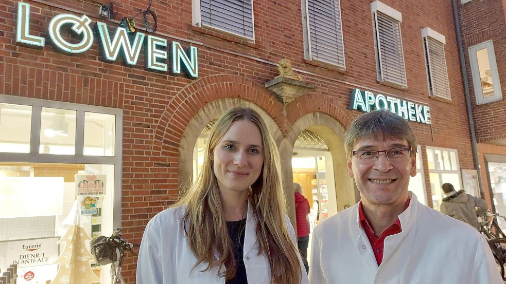 Kerstin Heitmann übernimmt ab dem 1. Januar die Löwen- und die Markt-Apotheke von Dr. Florian Penner. Foto: Hanssen