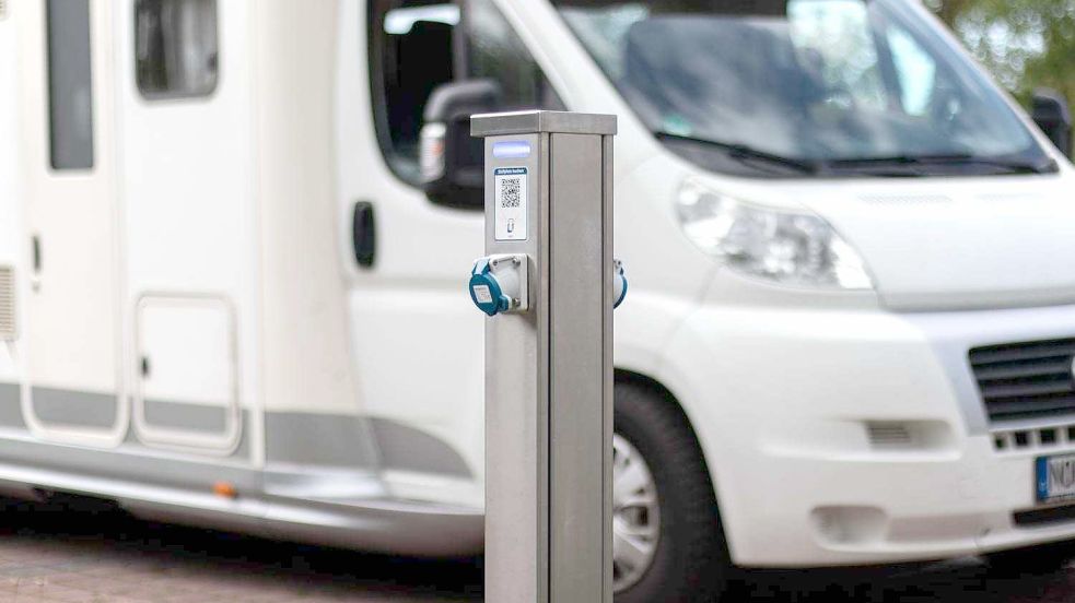Über eine solche Säule kann der Gast sich nicht nur auf dem Wohnmobilplatz anmelden, sondern auch online bezahlen. Foto: MDSI IT Solutions GmbH