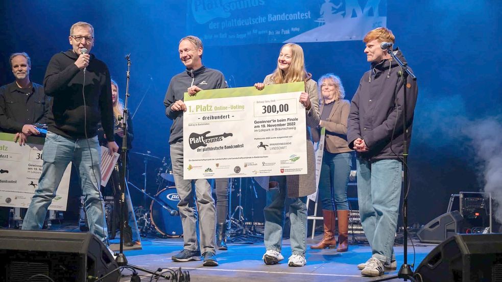 Die ostfriesische Band Dropout hat beim Bandwettbewerb Plattsounds beim Online-Voting den ersten Platz belegt. Foto: Sebastian Schollmeyer