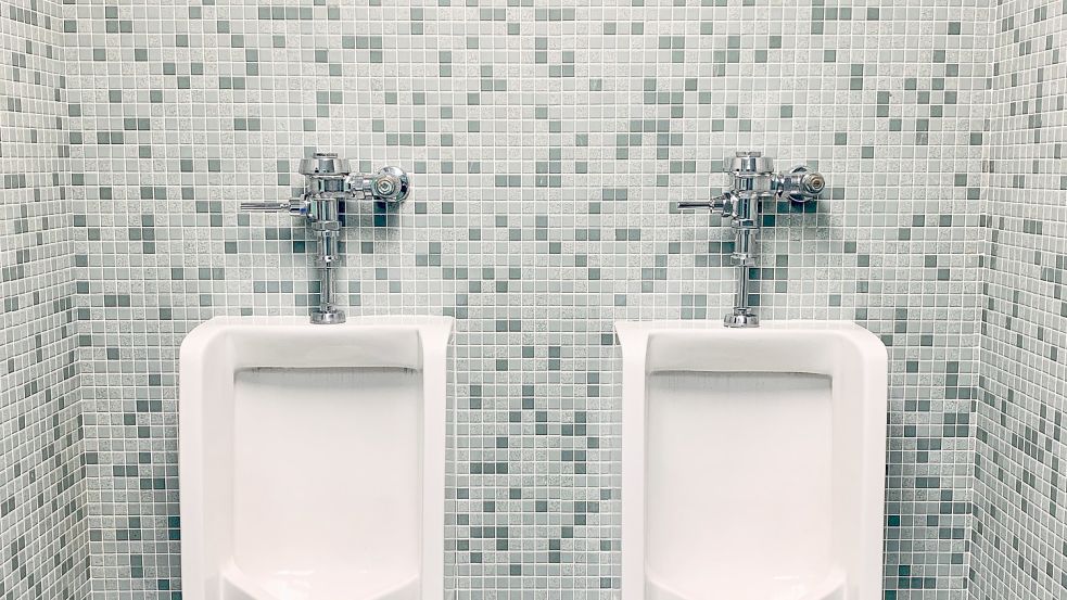 So nicht: Die perfekte Form für das Urinal sieht anders aus. Foto: Unsplash/Tom Wildsmith