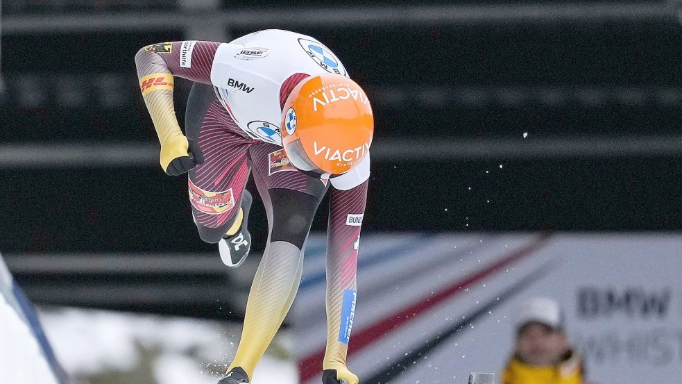 Hannah Neise siegte beim Weltcup in Whistler. Foto: Darryl Dyck/The Canadian Press/AP/dpa